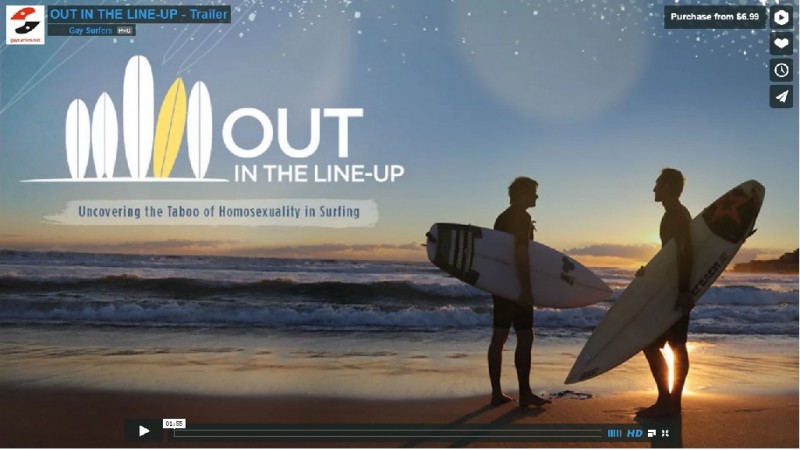 Trailer Out in the line up - Surfdocumentary